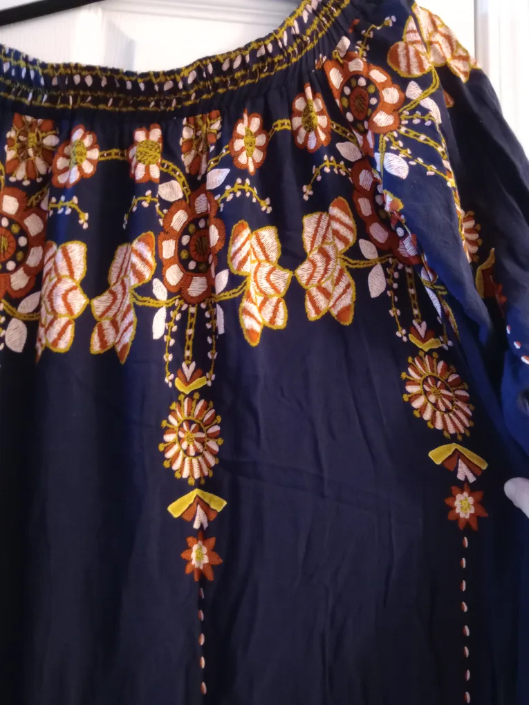 Floral Maxi Dress -M image indicator(2)