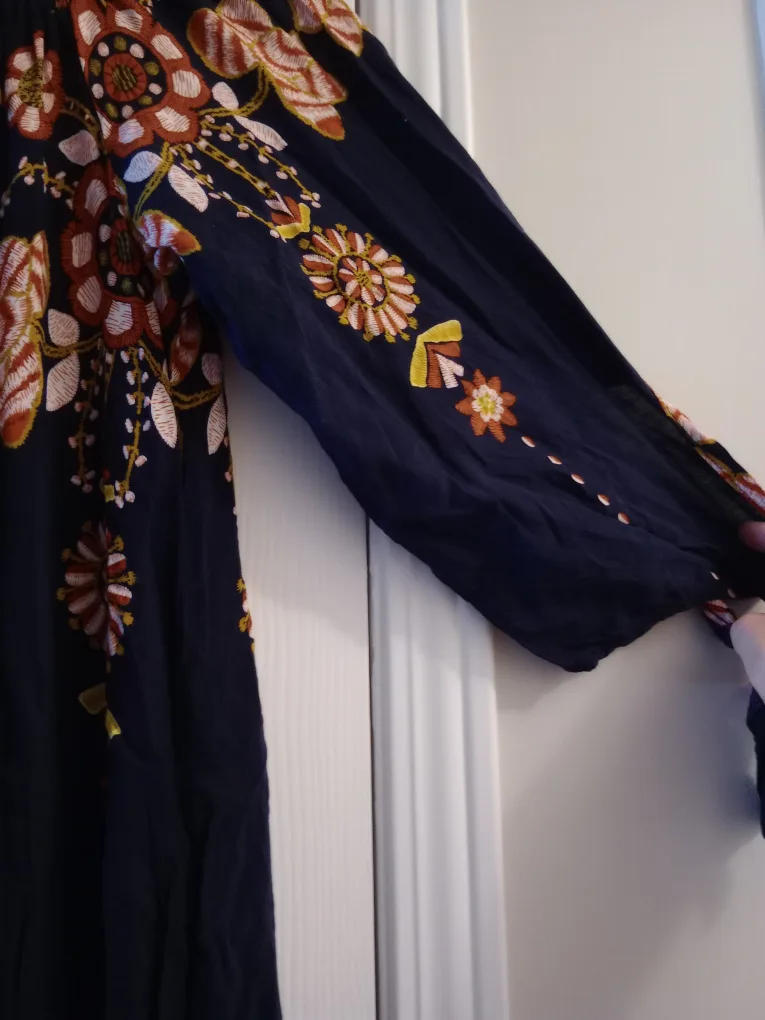 Floral Maxi Dress -M image indicator(3)