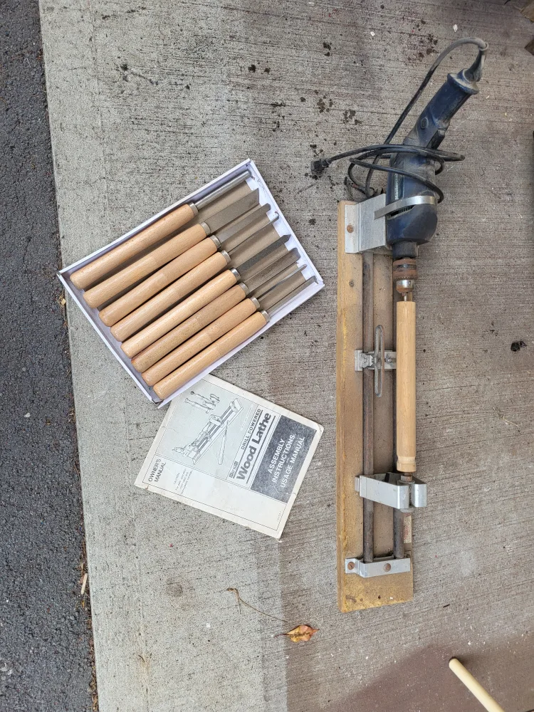 Hirst Drill Powered Wood Lathe with Manual thumbnail