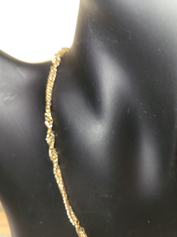 Gold Tone  Kids Size Necklace - photo 2