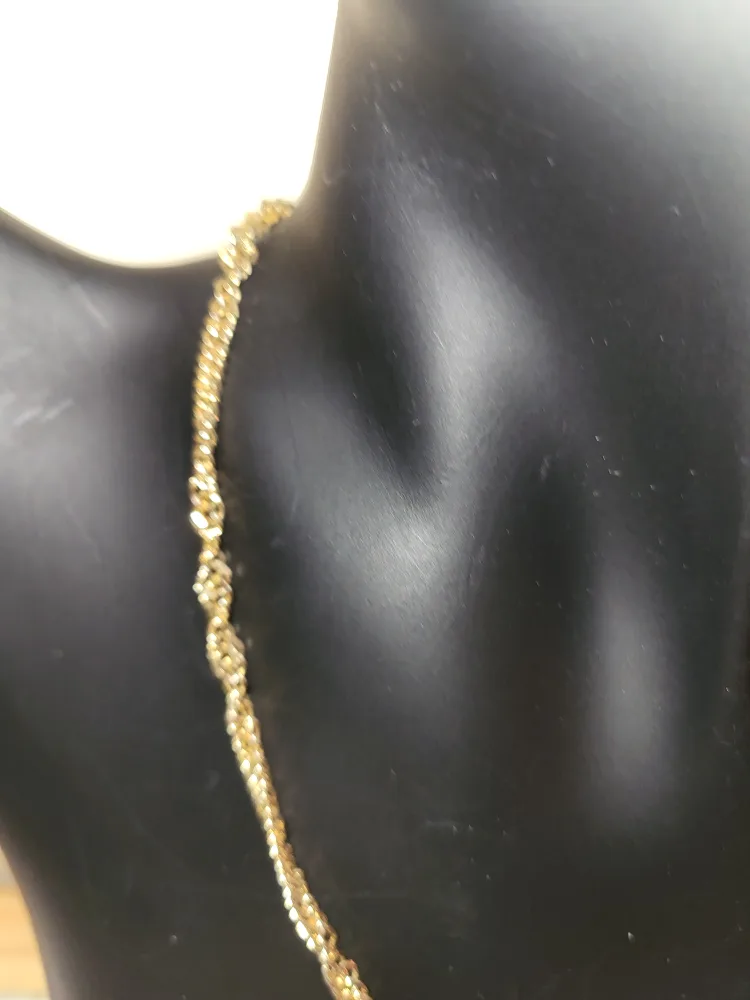 Gold Tone  Kids Size Necklace image indicator(2)