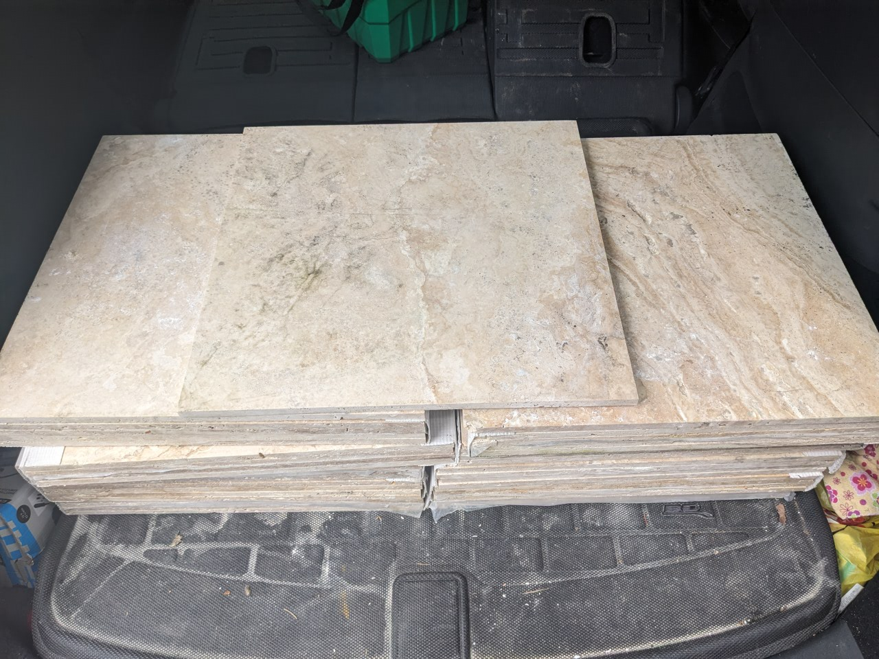 18 x 18 Travertine tile