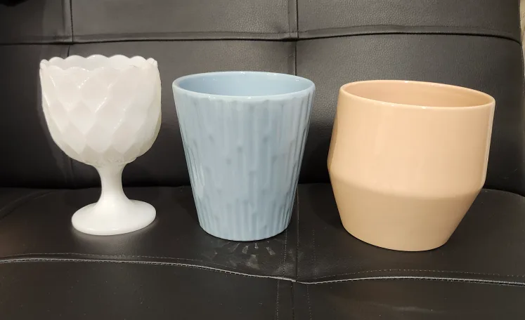 3 Ceramic Planters/Plant Pots image indicator(2)