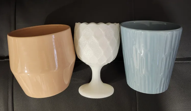 3 Ceramic Planters/Plant Pots image indicator(3)