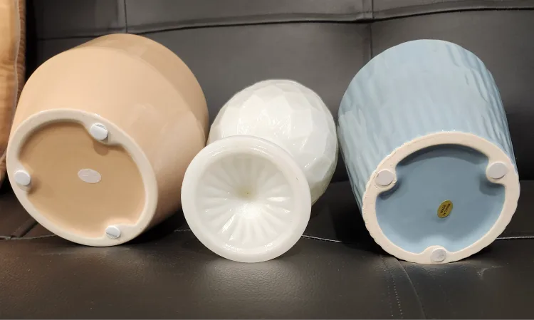 3 Ceramic Planters/Plant Pots image indicator(5)