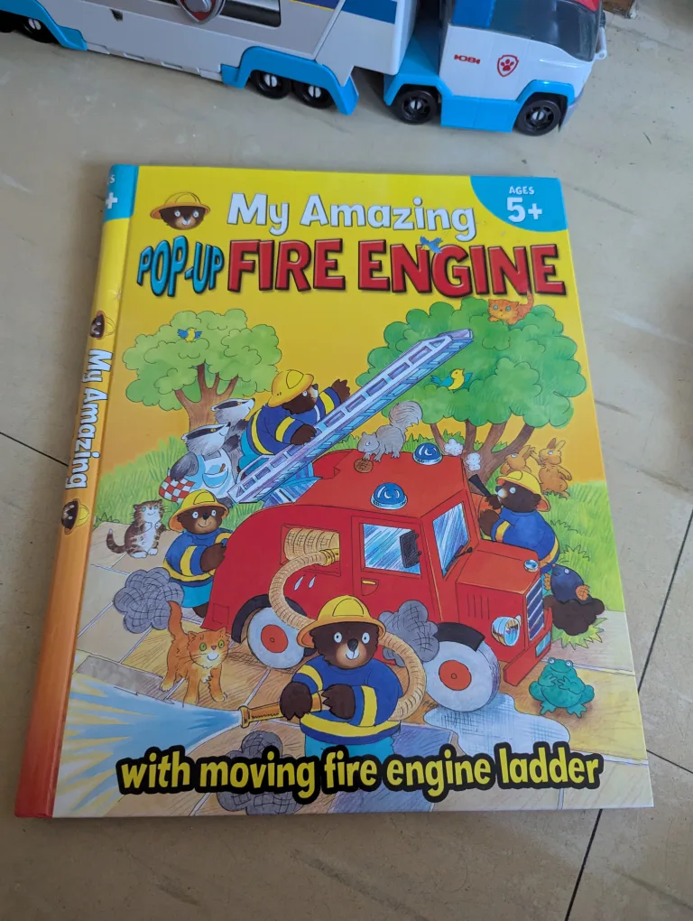 My Amazing Pop-Up Fire Engine Book thumbnail