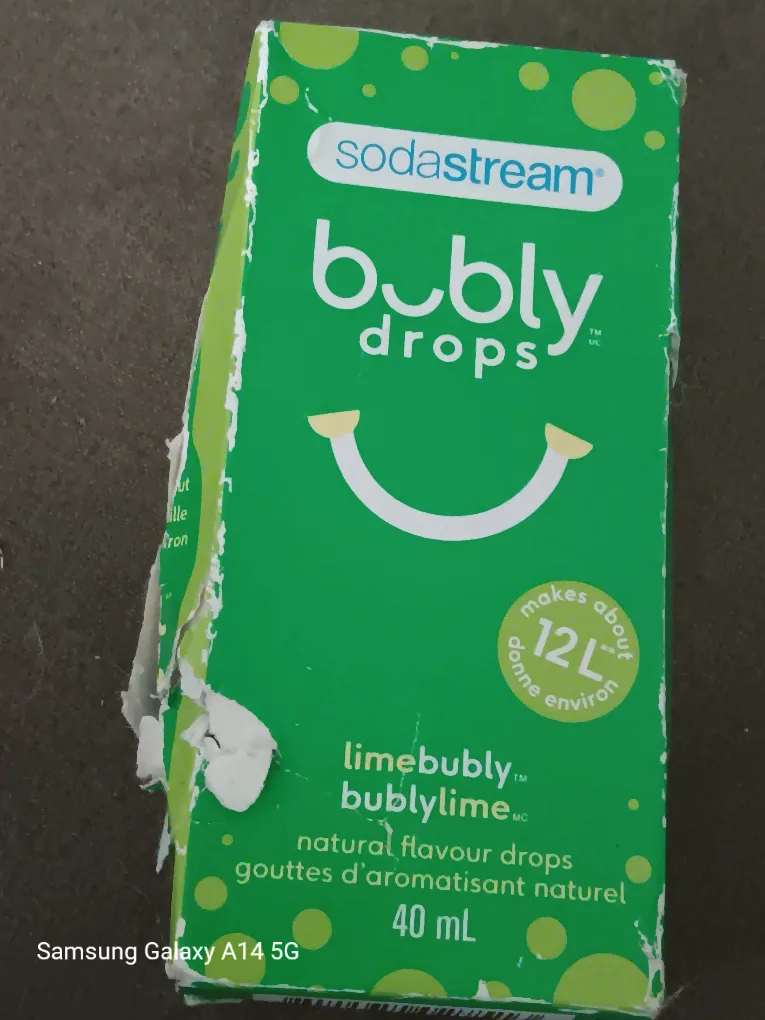 Bubly Lime Natural Flavor Drops  🇨🇦 thumbnail