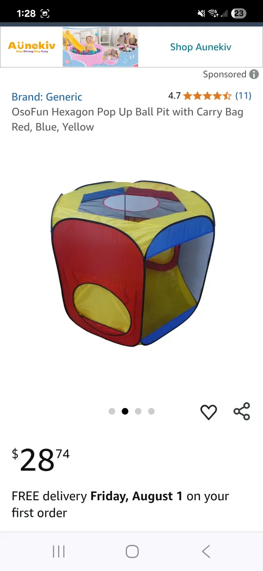 Hexagon Pop Up Ball Pit image indicator(2)