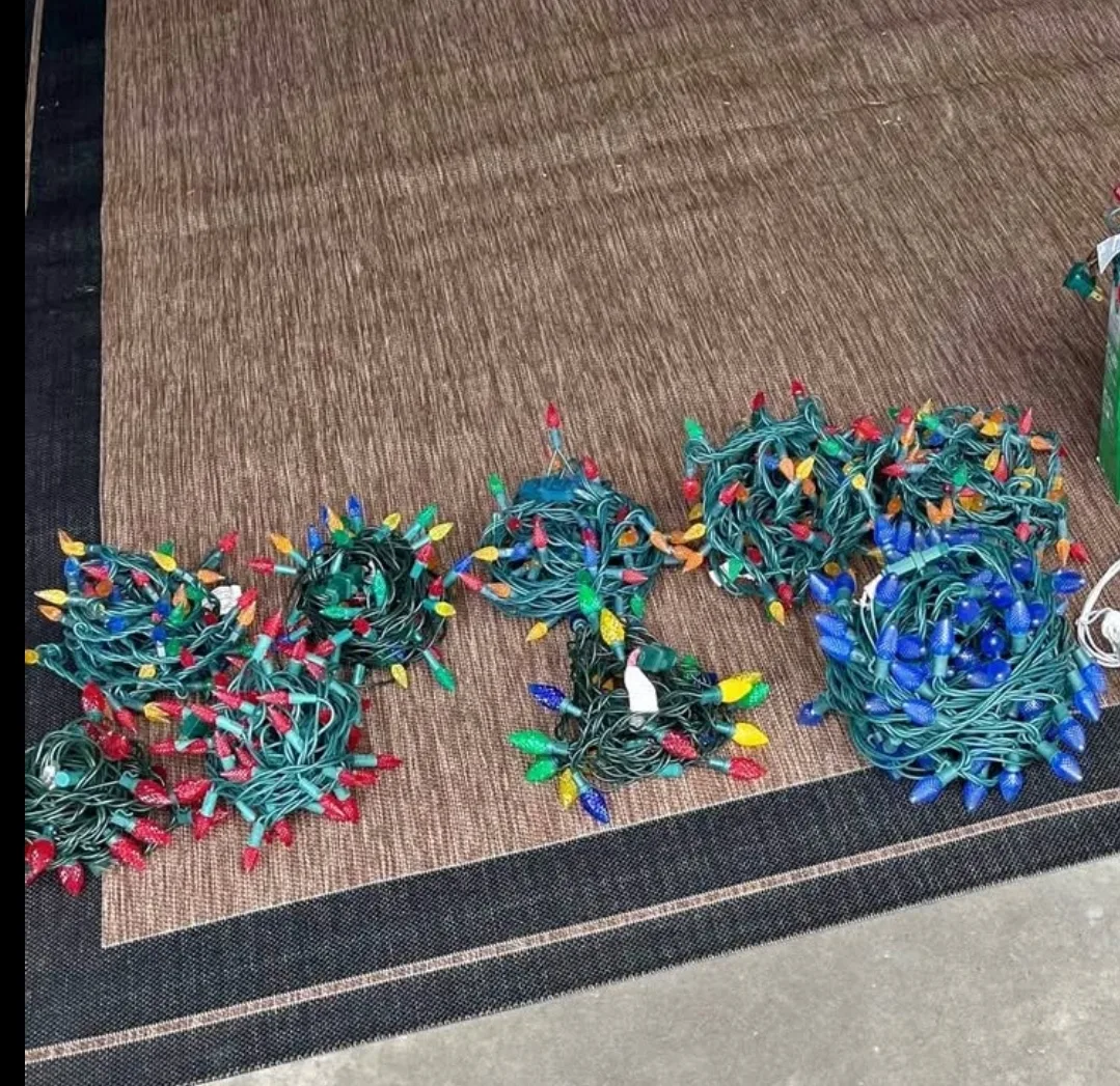 Christmas Lights - Multi-Colour All Work Some New image indicator(3)