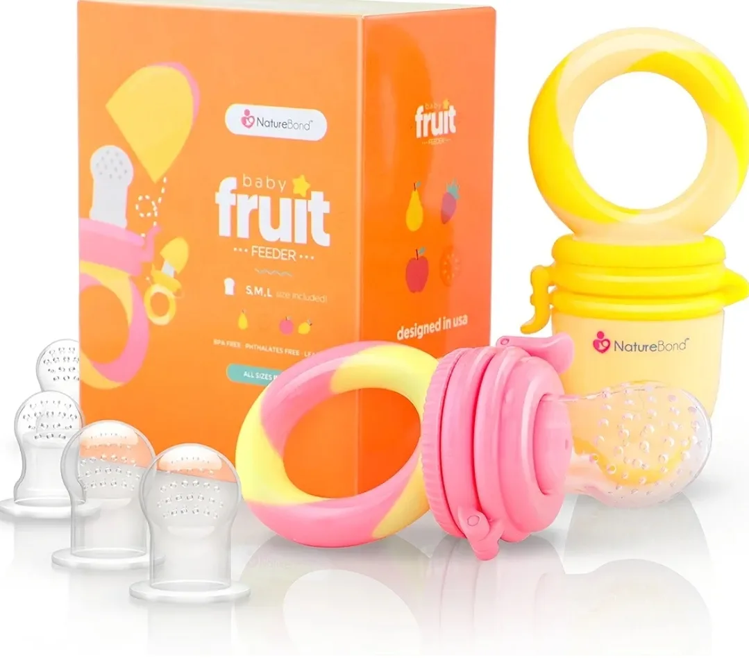 New NatureBond Baby Fruit Feeder Set 🇨🇦 🍁 image indicator(3)