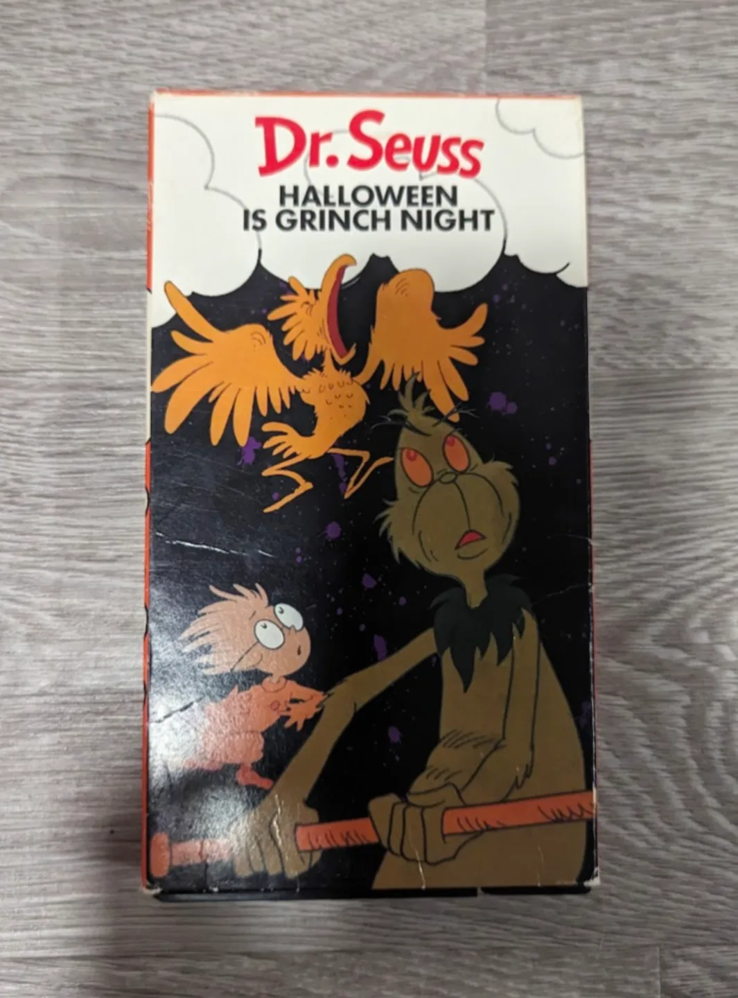 Dr. Seuss Halloween is Grinch Night VHS Movie thumbnail