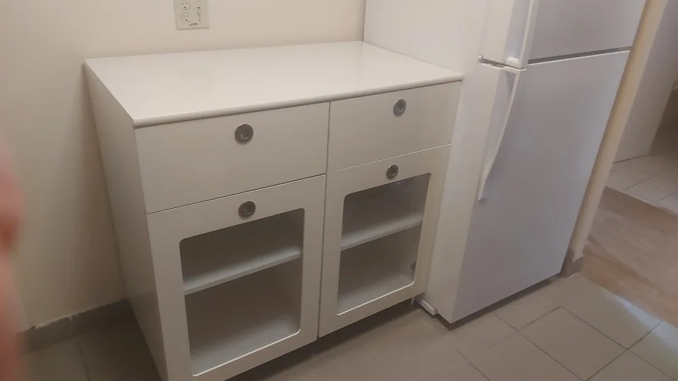 White Storage Cabinet 23х41х41cm thumbnail