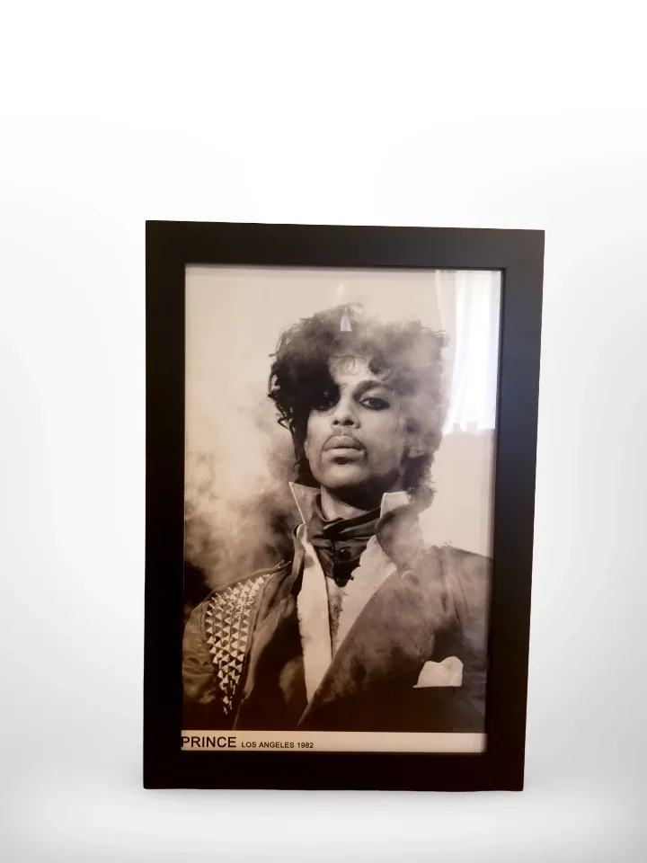 Prince Los Angeles 1982 Framed Print thumbnail