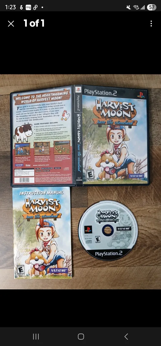 Harvest Moon: Save the Homeland PS2 Game thumbnail