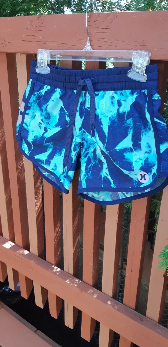 Hurley XS Blue-green Patterned Athletic Shorts image indicator(3)