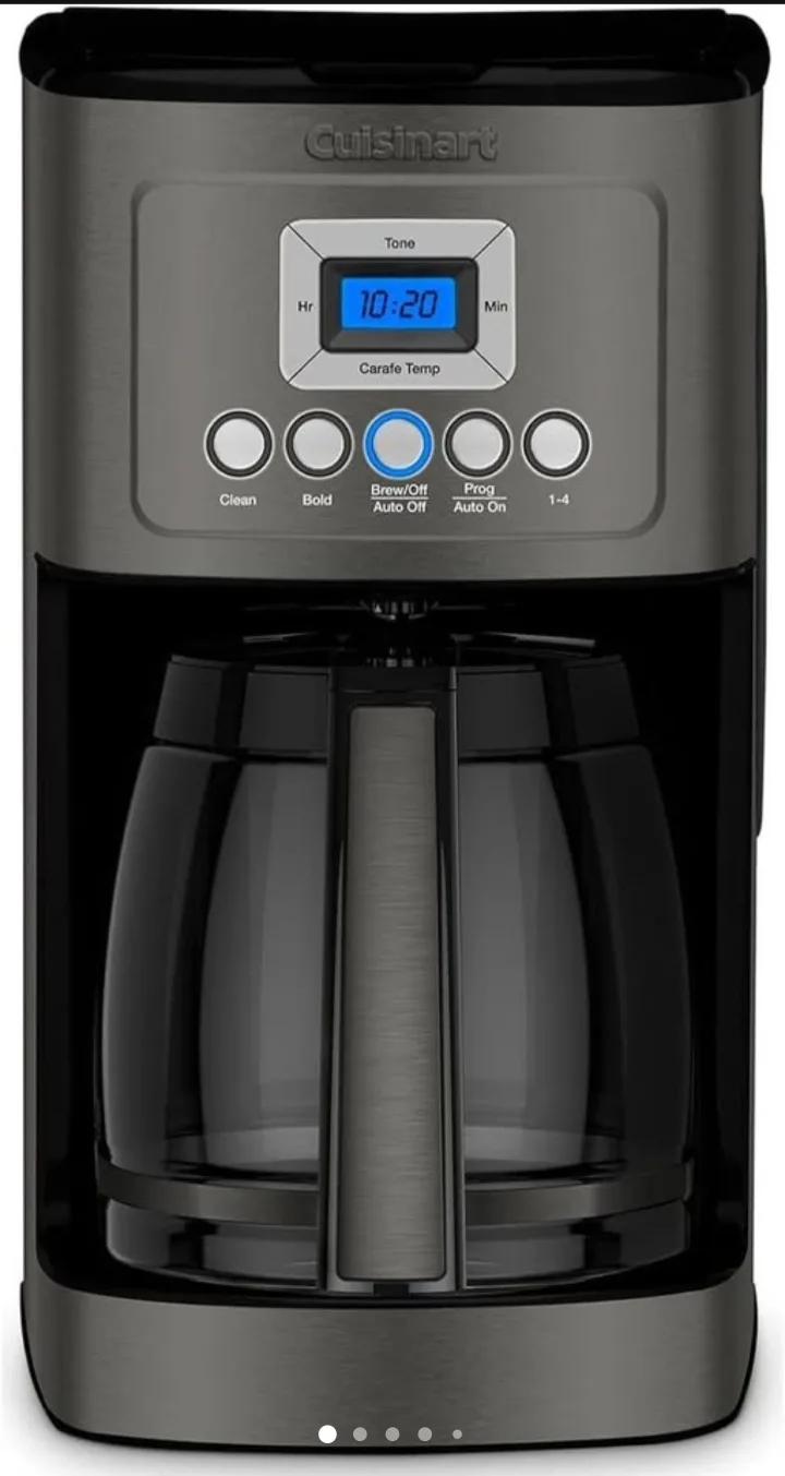 Cuisinart Coffee Maker – 14-Cup – Black Stainless Steel thumbnail