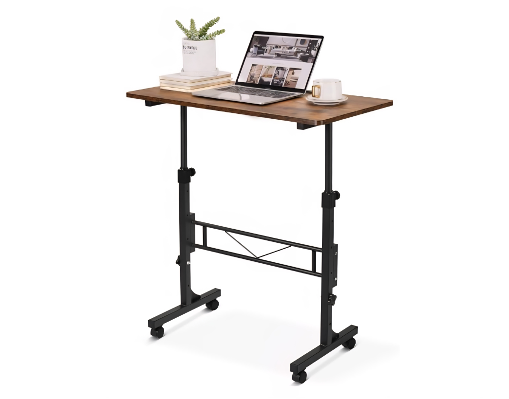 Adjustable Height Rolling Desk