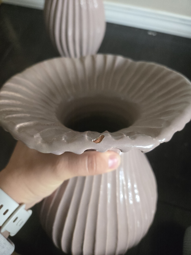 Set of 2 Vases - Taupe Colour - photo 2