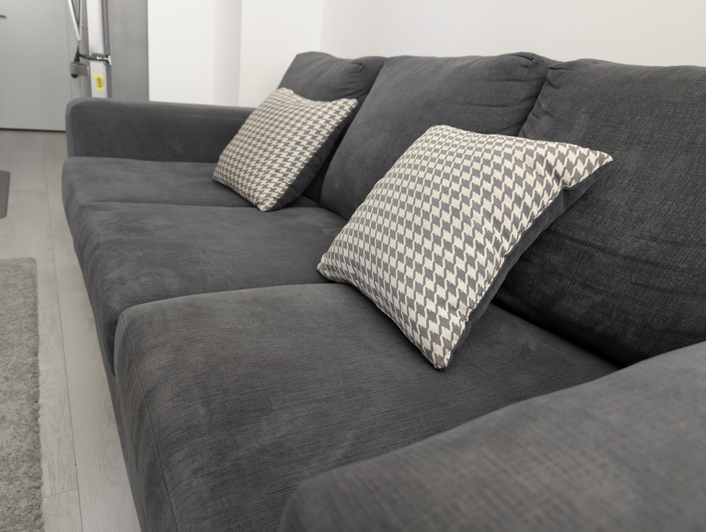 Leon's Grey 3-Seater Sofa - Great Condition