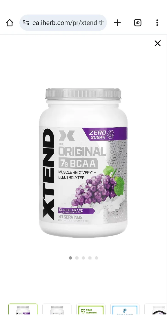 XTEND® The Original 7G BCAA - 90 Servings image indicator(4)