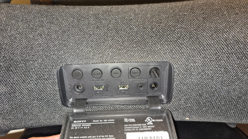 Sony SRS-XG500 Wireless Speaker - photo 3