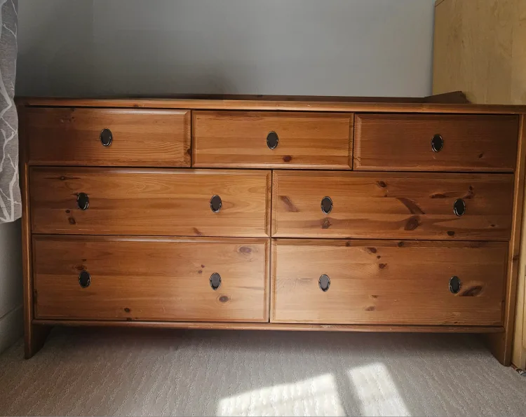 Wooden 7-Drawer Dresser thumbnail