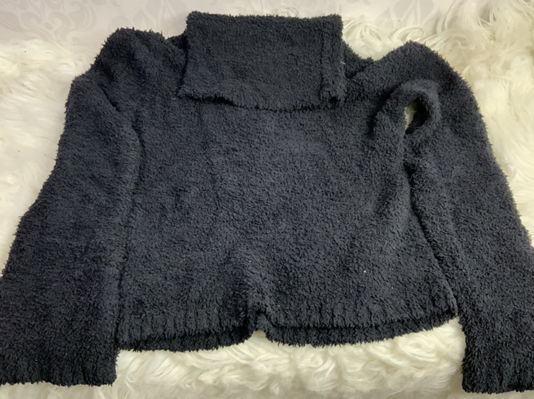 Jacob JR XXL black turtle neck oversized sweater - photo 3