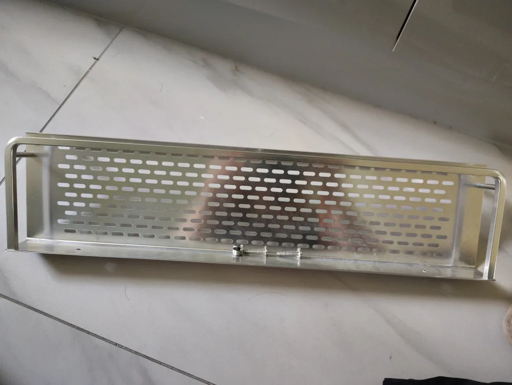 Silver Bathroom Shelf thumbnail