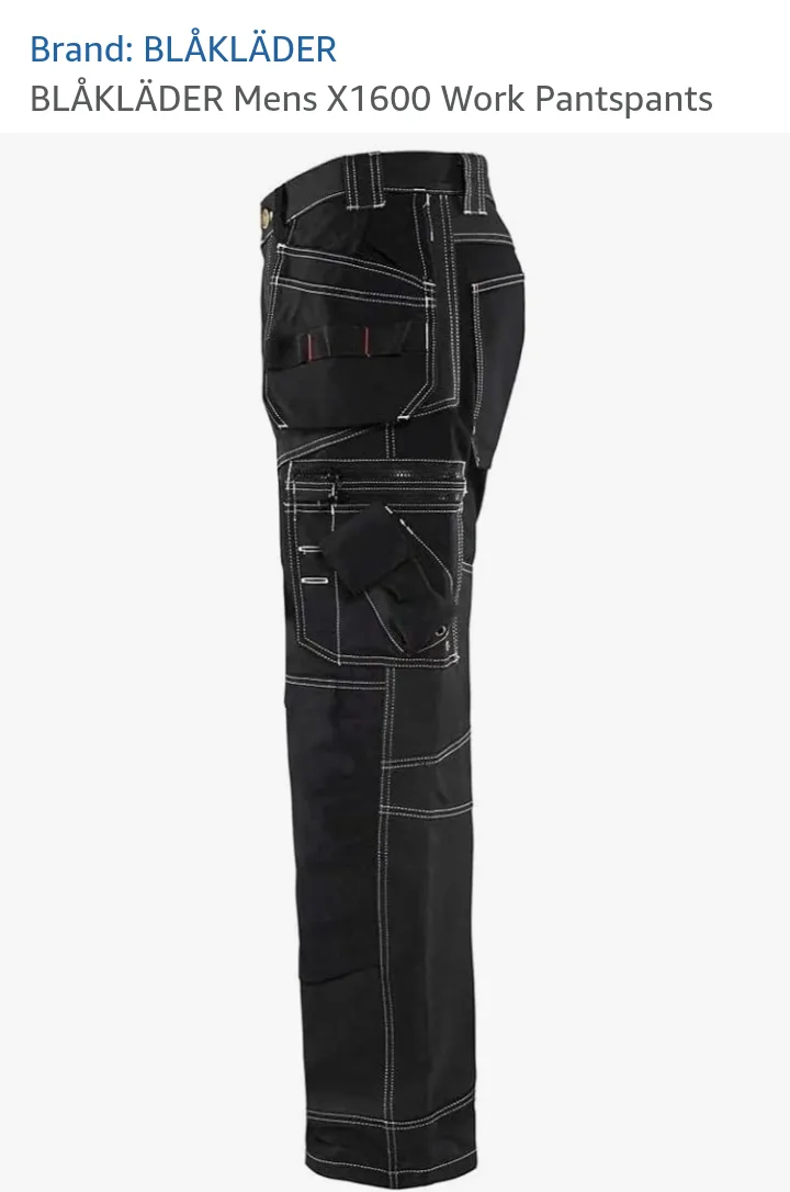 Blaklader Mens X1600 Work Pants image indicator(3)
