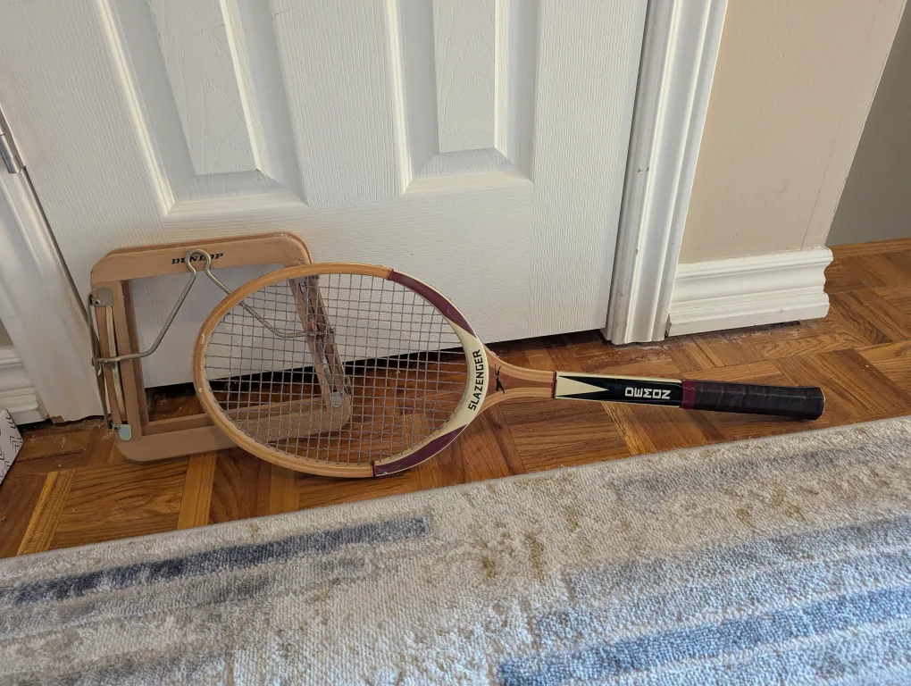 Vintage Slazenger & Dunlop Tennis Racquets image indicator(2)