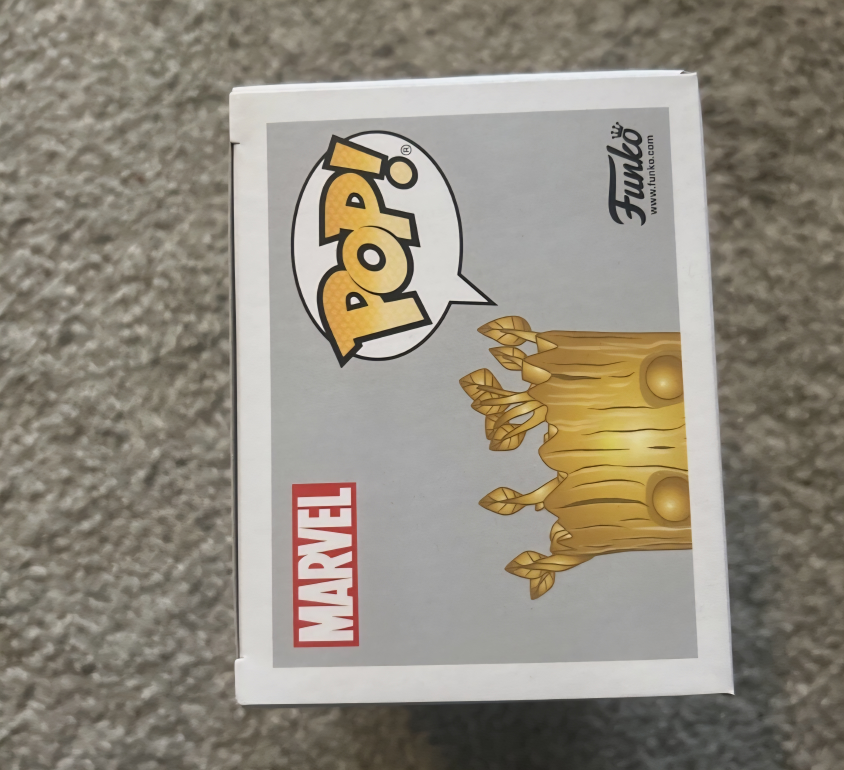 Funko Pop! Marvel Groot #378 Gold Chrome - photo 5