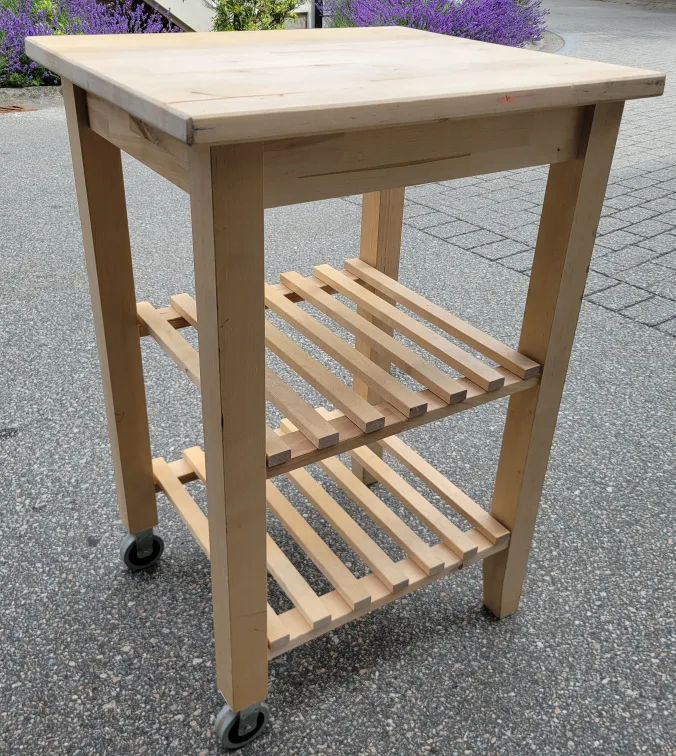 IKEA Bekvam Kitchen Cart - Solid Wood thumbnail