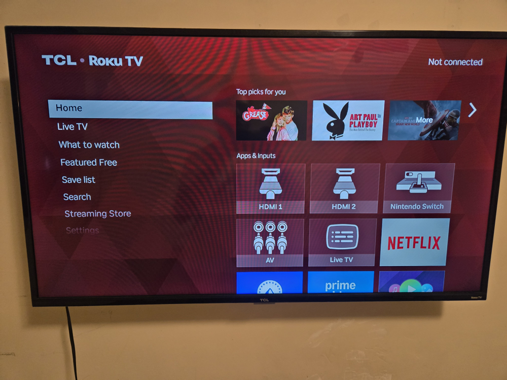 TCL Roku TV 40 inch - Smart TV