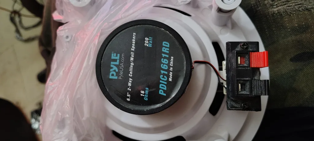 Pyle PDIC1661RD 6.5" 2-Way Ceiling/Wall Speakers - NEW image indicator(2)