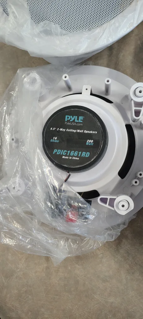 Pyle PDIC1661RD 6.5" 2-Way Ceiling/Wall Speakers - NEW image indicator(3)