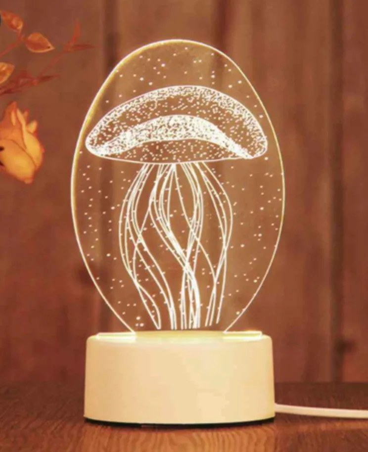 Jellyfish LED Night Light