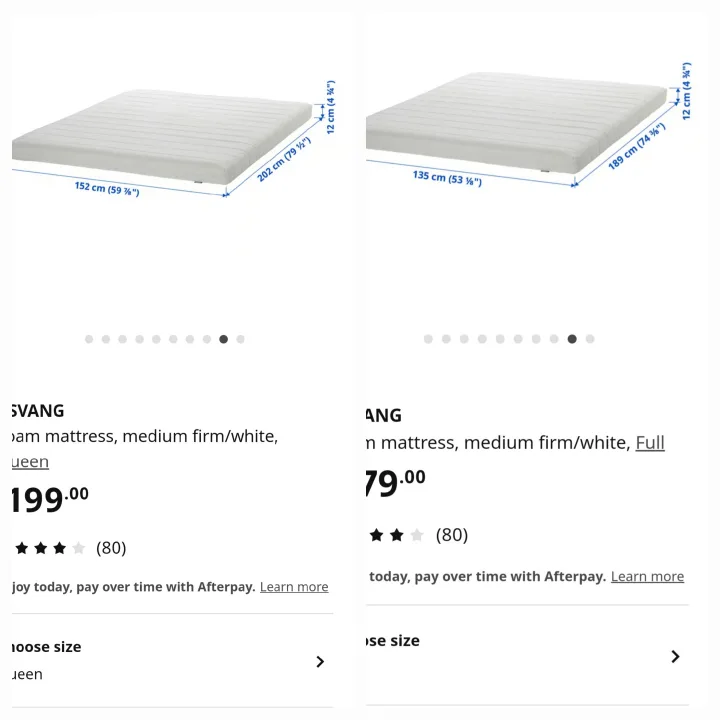 IKEA ASVANG Mattresses:Queen&Full thumbnail