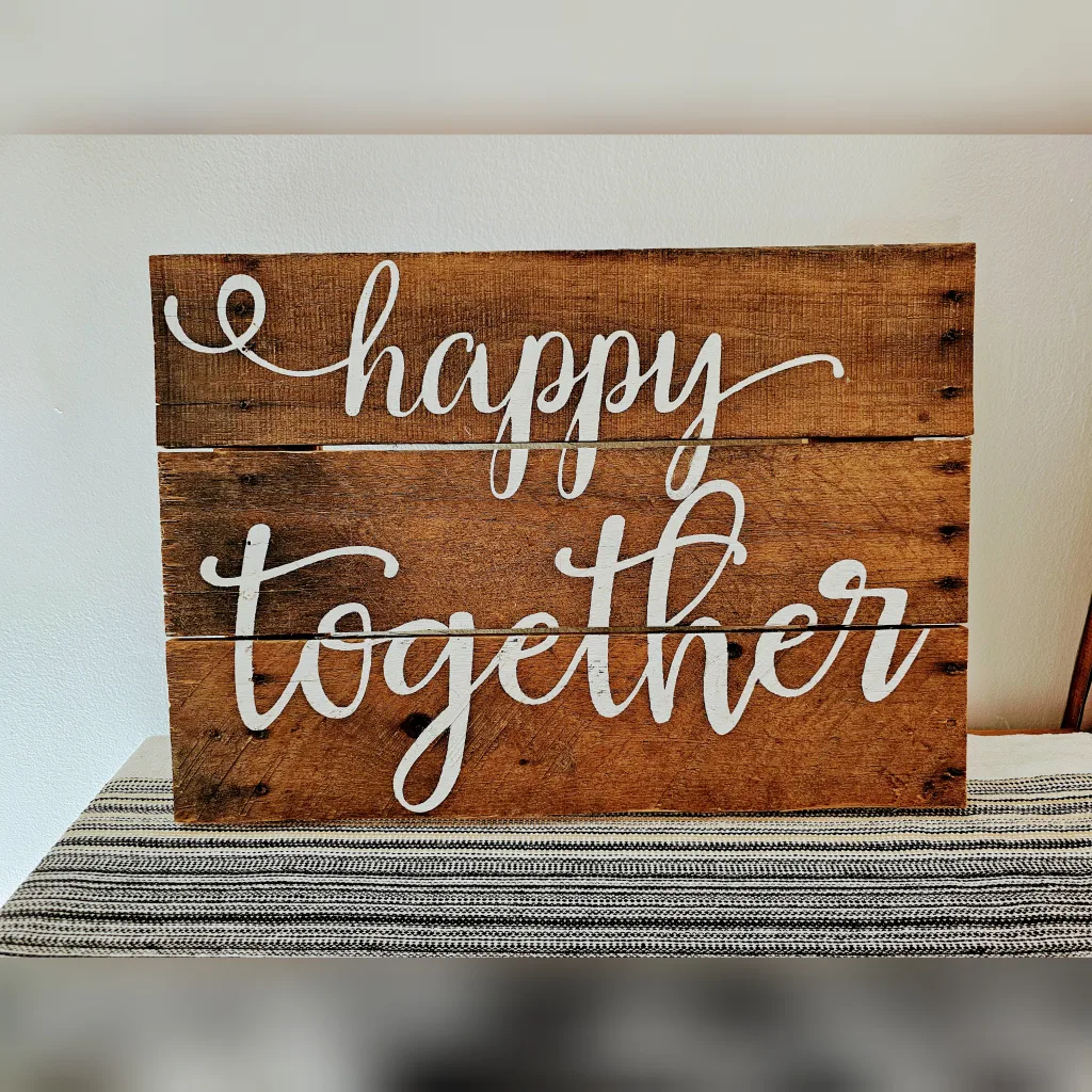Handcrafted Reclaimed Barnwood Home Sign thumbnail