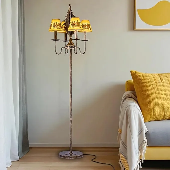 64.4" Farmhouse Floor Lamp 🇨🇦 thumbnail