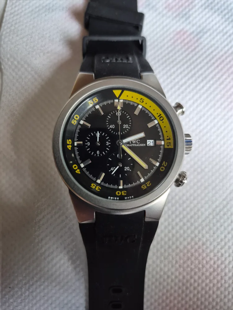 IWC Schaffhausen Aquatimer Chronograph Watch thumbnail