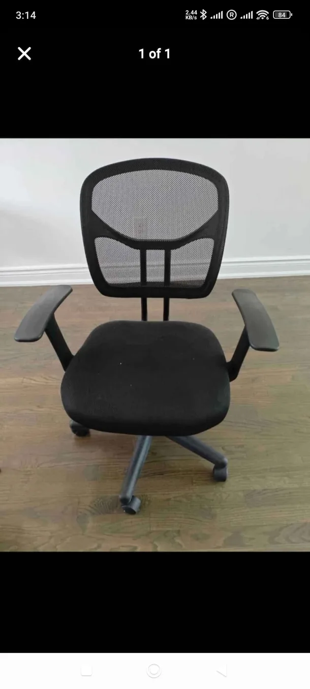 Black Office Chair thumbnail