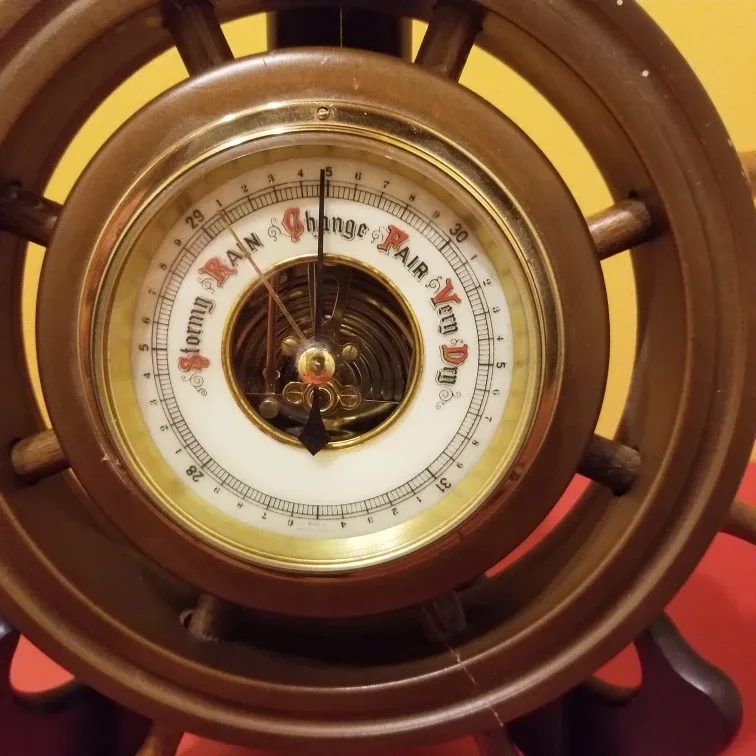 Vintage Nautical Barometer image indicator(2)