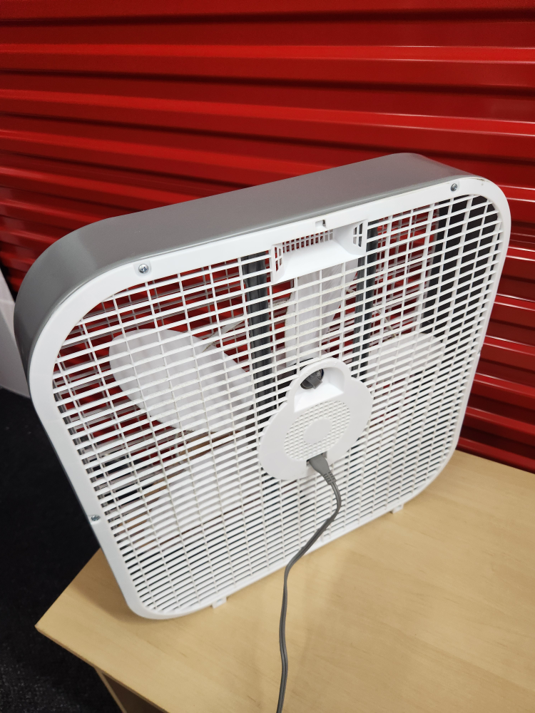 Holmes Box Fan - White - photo 2
