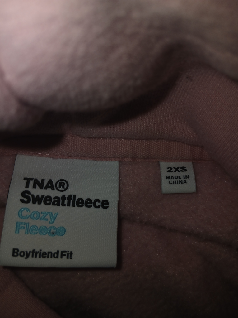 TNA Sweatfleece Cozy Fleece Hoodie - 2XS - photo 3