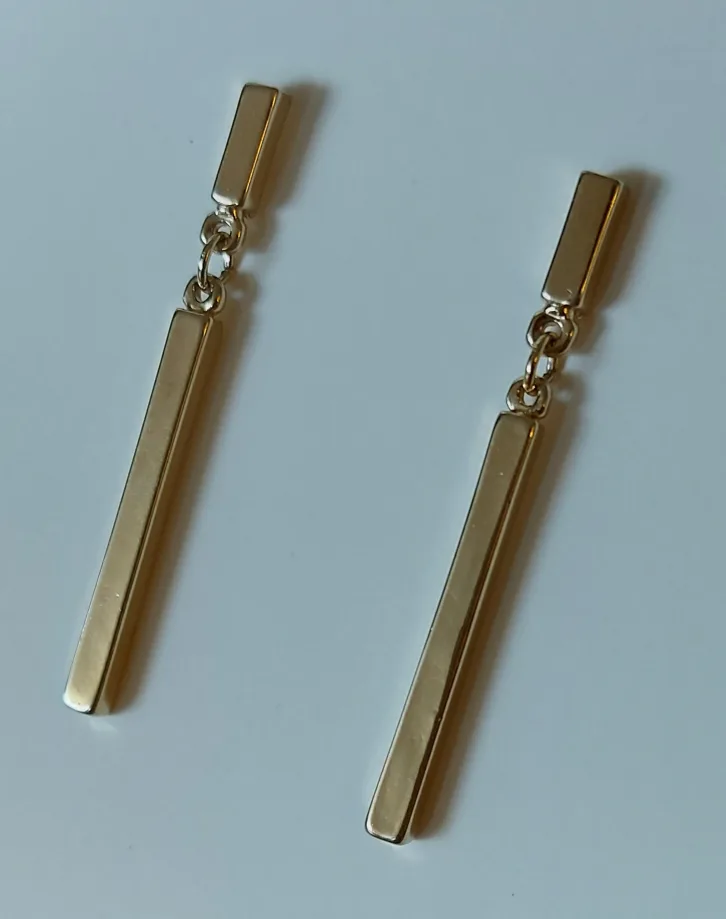 Gold Dangle Earrings thumbnail