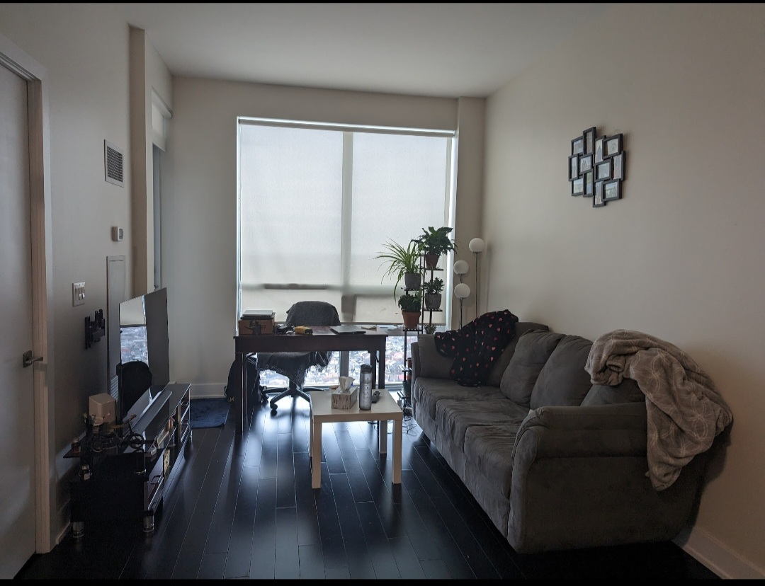 Grey Suede Couch 3 seater - photo 2