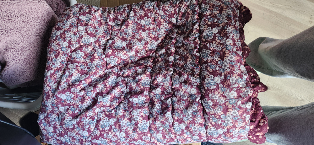 Soft Fluffy Korean Quilt Comforter Set (cotton filled)