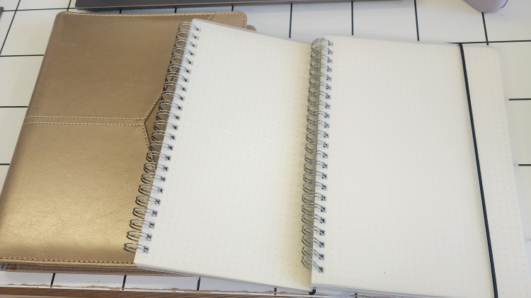 A5 Dotted Notebooks and Binder
