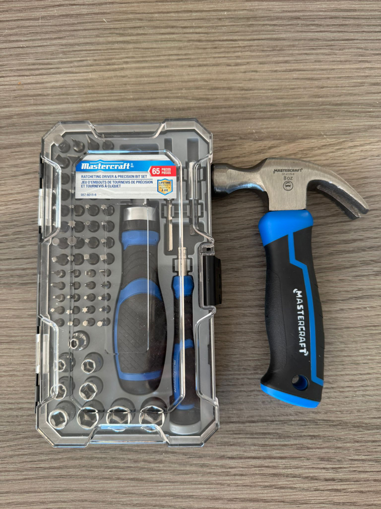 Mastercraft Ratcheting Driver & Precision Bit Set + Hammer - photo 3