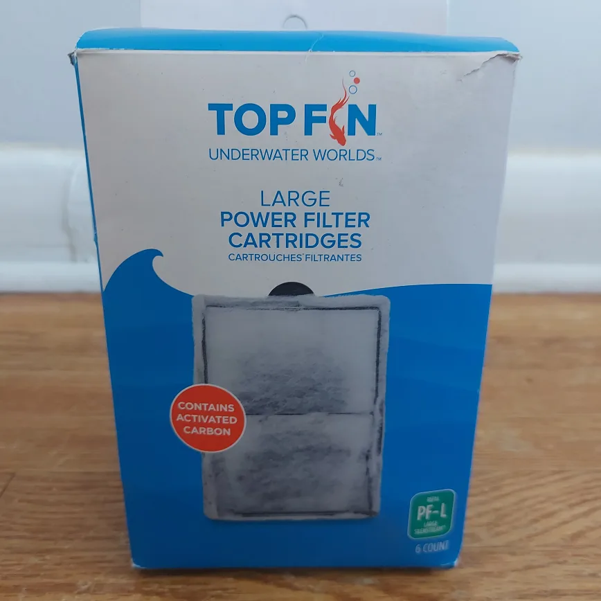 6 NEW Top Fin Large Power Filter Cartridges image indicator(3)